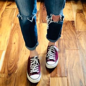 Converse Maroon women’s 10.5